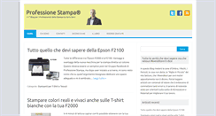 Desktop Screenshot of professionestampa.it